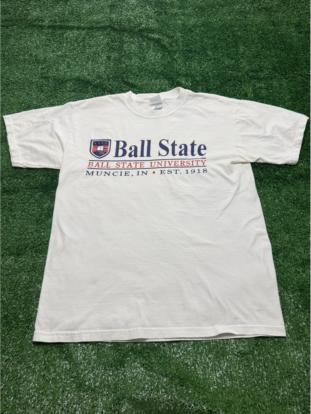 Vintage Y2K Ball State University Tee | Size M